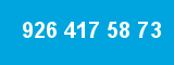 926 417 58 73 926 417 58 73